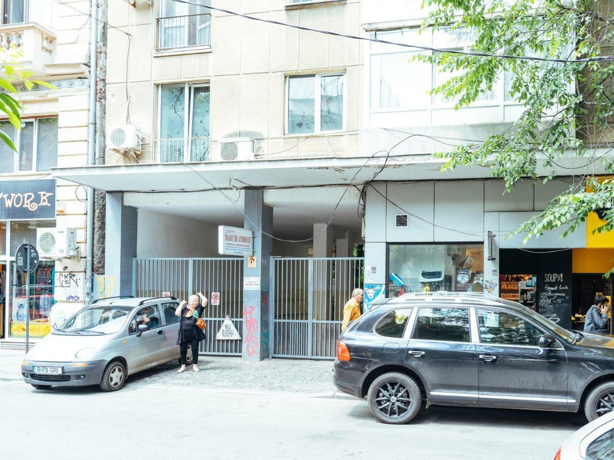 Bright And Spacious Central Apartment- Piata Amzei Bukarest Exteriör bild