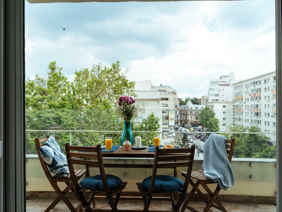 Bright And Spacious Central Apartment- Piata Amzei Bukarest Exteriör bild