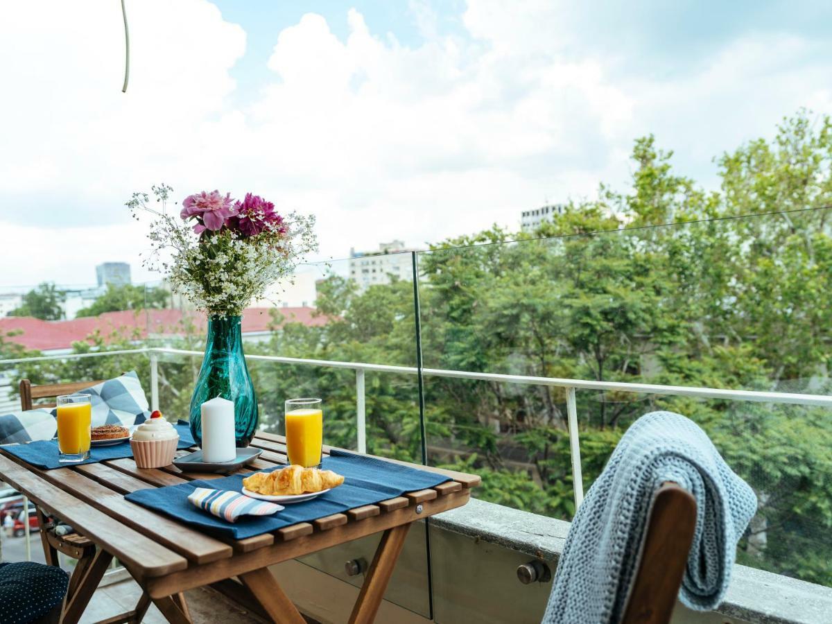 Bright And Spacious Central Apartment- Piata Amzei Bukarest Exteriör bild