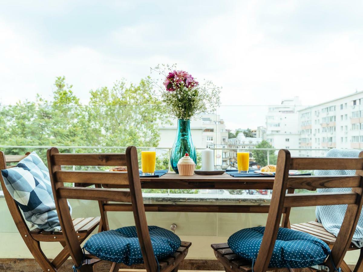 Bright And Spacious Central Apartment- Piata Amzei Bukarest Exteriör bild