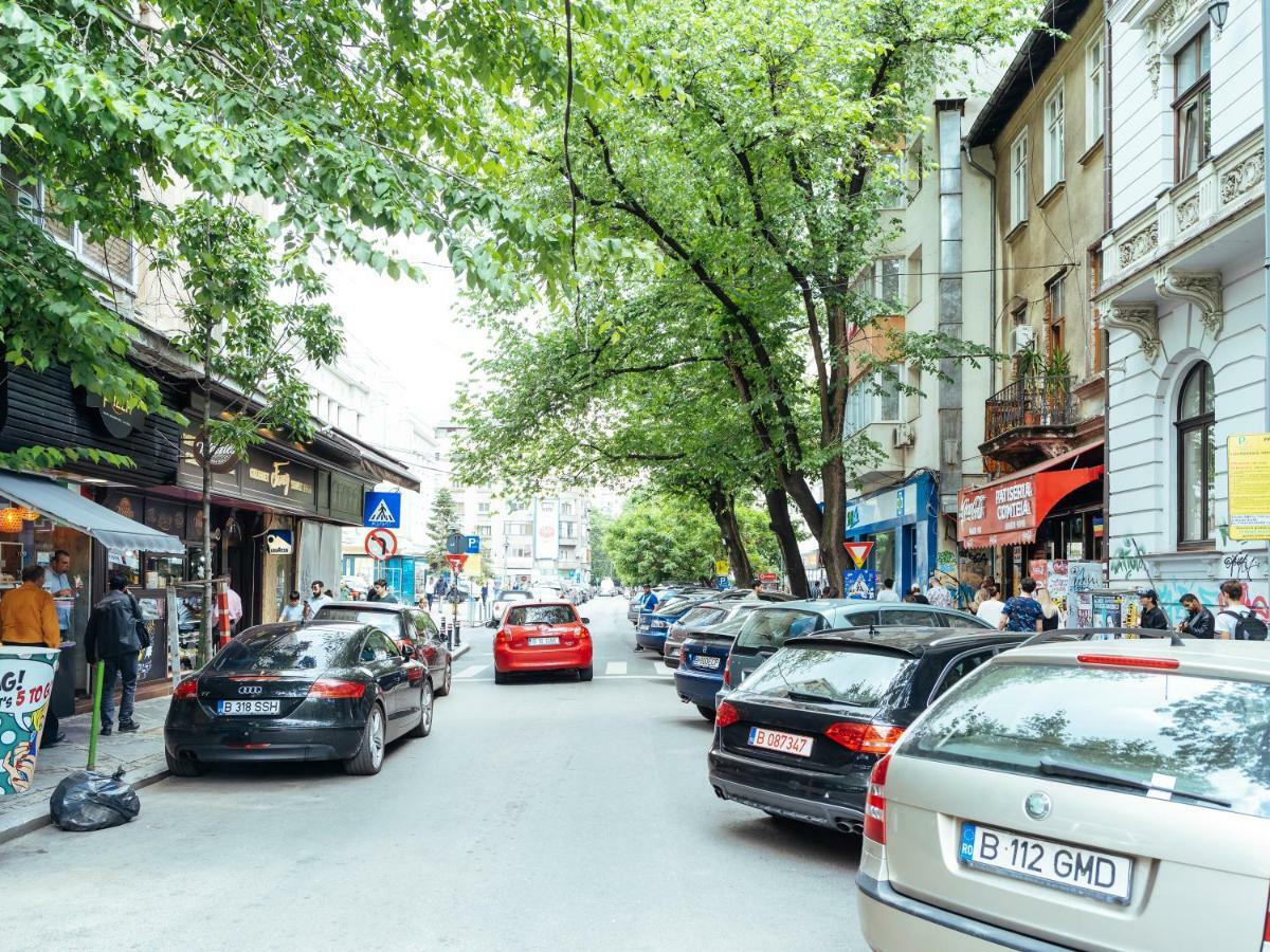 Bright And Spacious Central Apartment- Piata Amzei Bukarest Exteriör bild