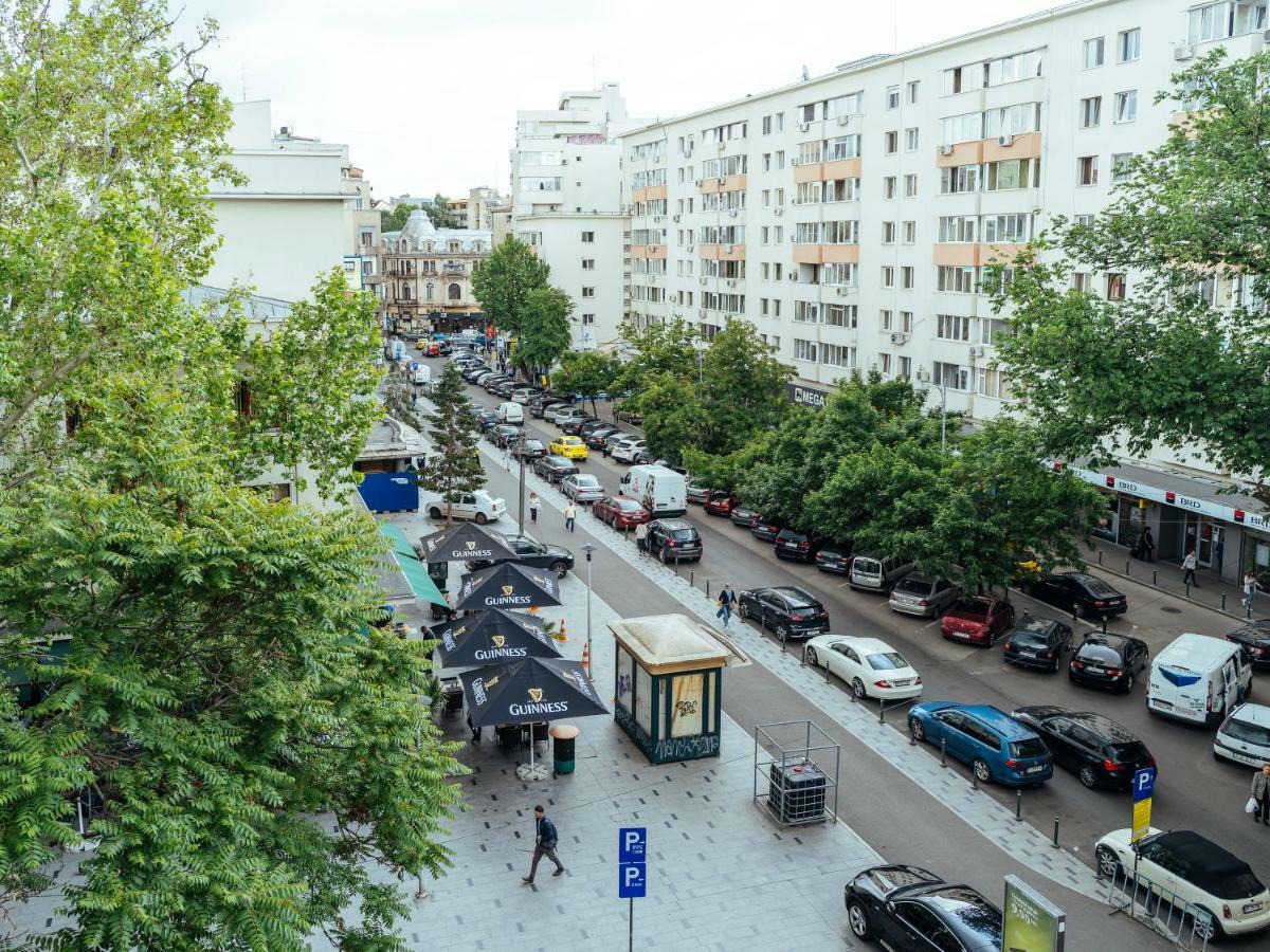 Bright And Spacious Central Apartment- Piata Amzei Bukarest Exteriör bild